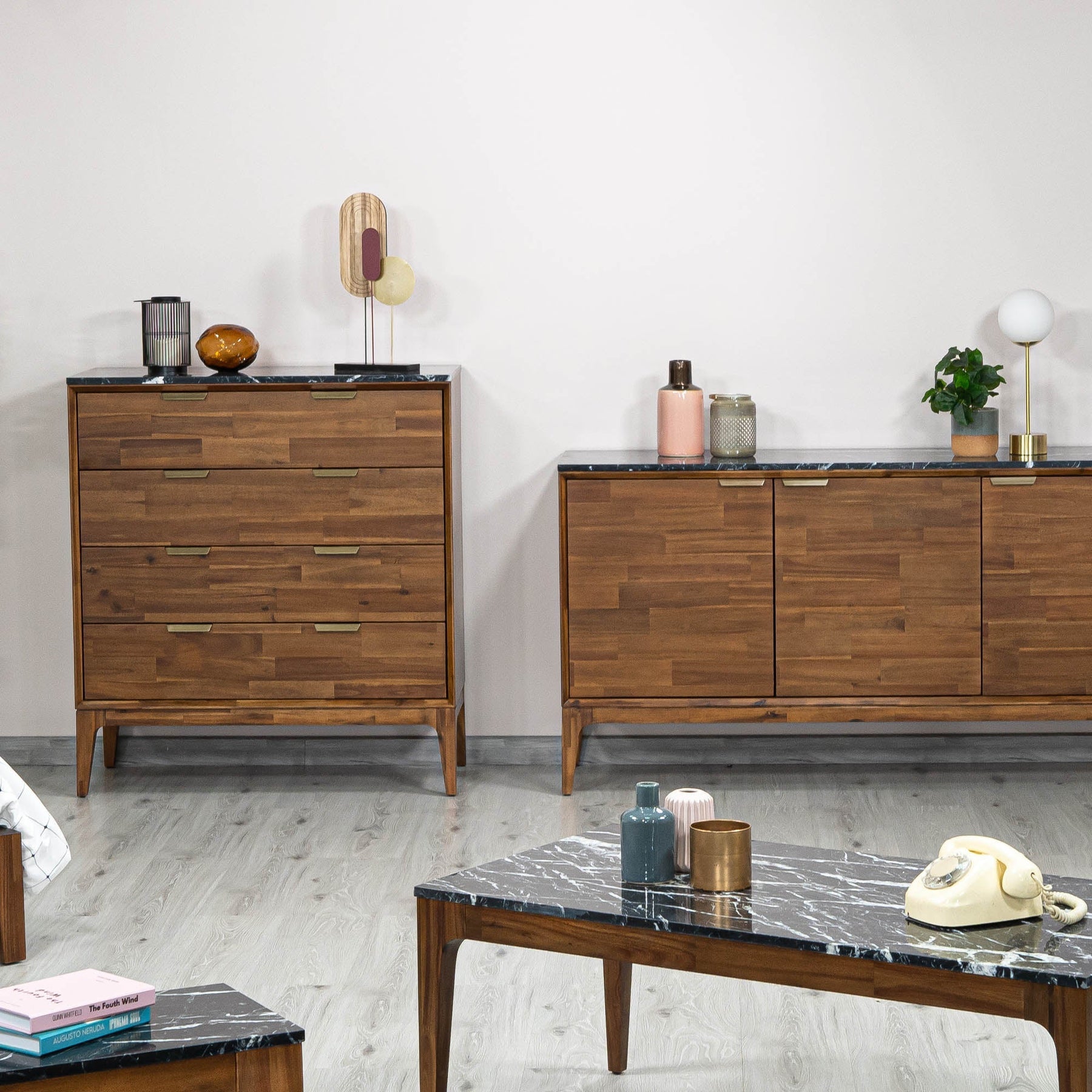Allure 4 Drawer Chest - versatile drawer unit for office, bedroom, or living space | Image 12 | InSTYLE Home & Rugs