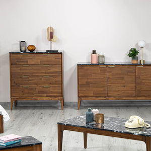 Allure 4 Drawer Chest - versatile drawer unit for office, bedroom, or living space | Image 12 | InSTYLE Home & Rugs