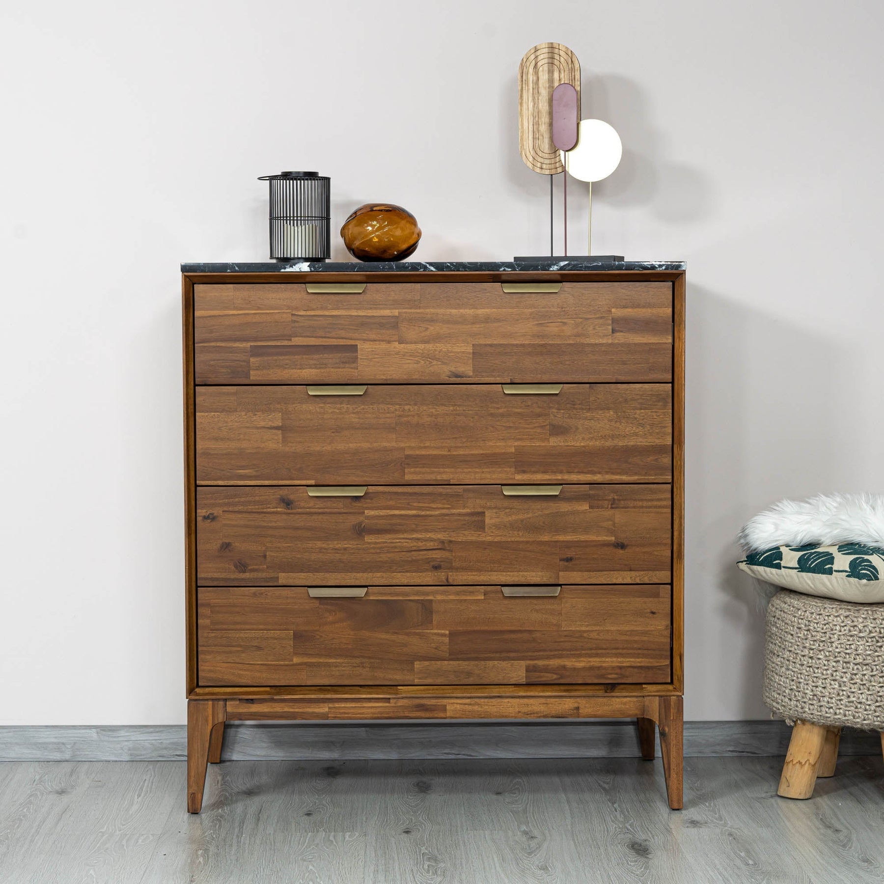 Allure 4 Drawer Chest - versatile drawer unit for office, bedroom, or living space | Image 2 | InSTYLE Home & Rugs