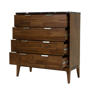 Allure 4 Drawer Chest - versatile drawer unit for office, bedroom, or living space | Image 7 | InSTYLE Home & Rugs