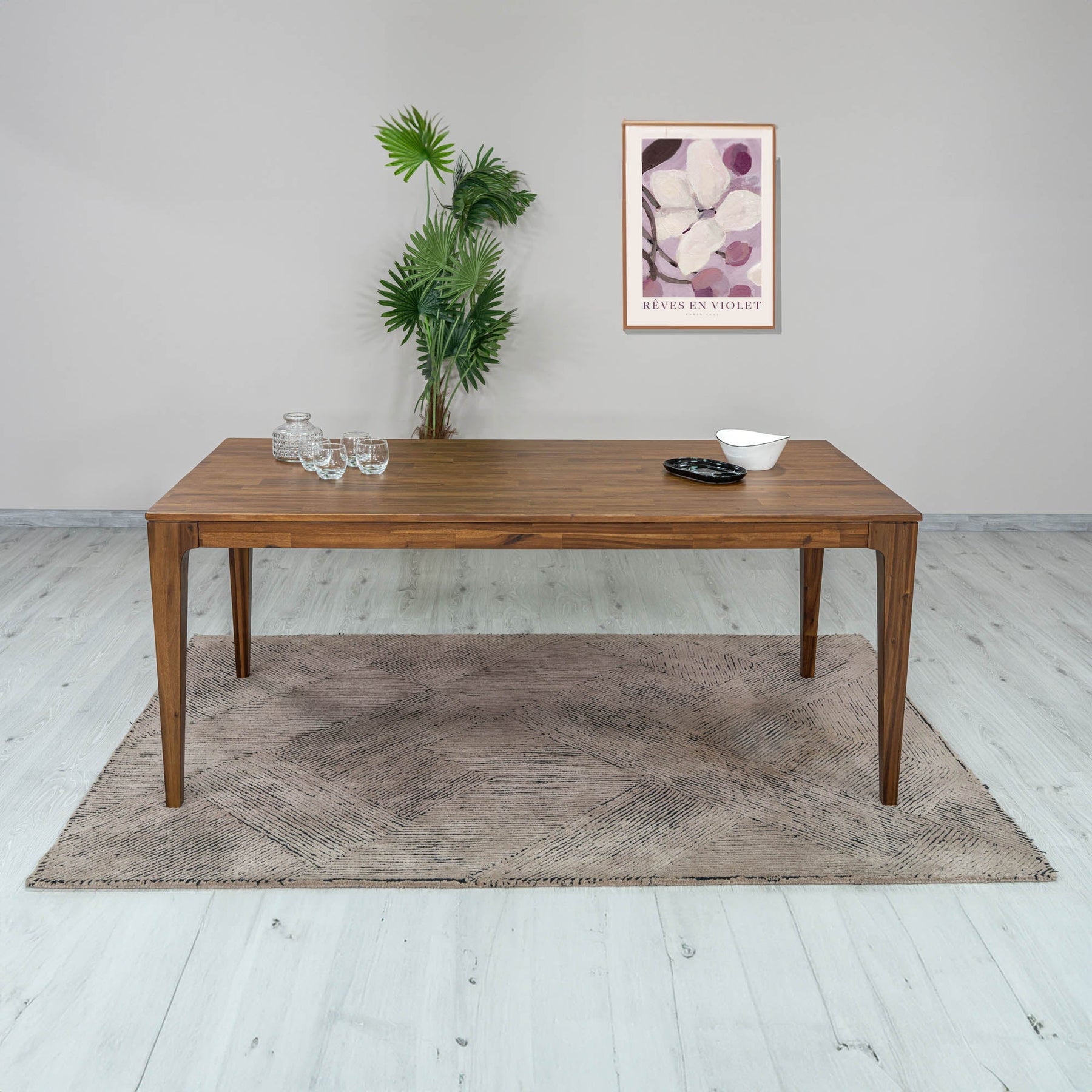 Allure Wooden Dining Table - elegant seating for dining areas | Image 13 | InSTYLE Home & Rugs