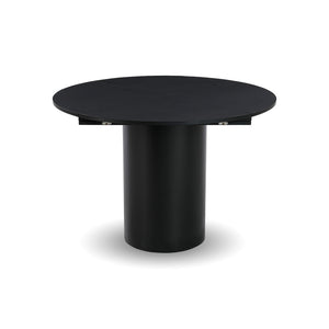 Alter Extension Dining Table in walnut, round | InSTYLE Home & Rugs