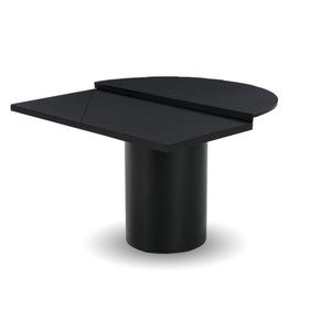 Alter Extension Dining Table in walnut, round | InSTYLE Home & Rugs