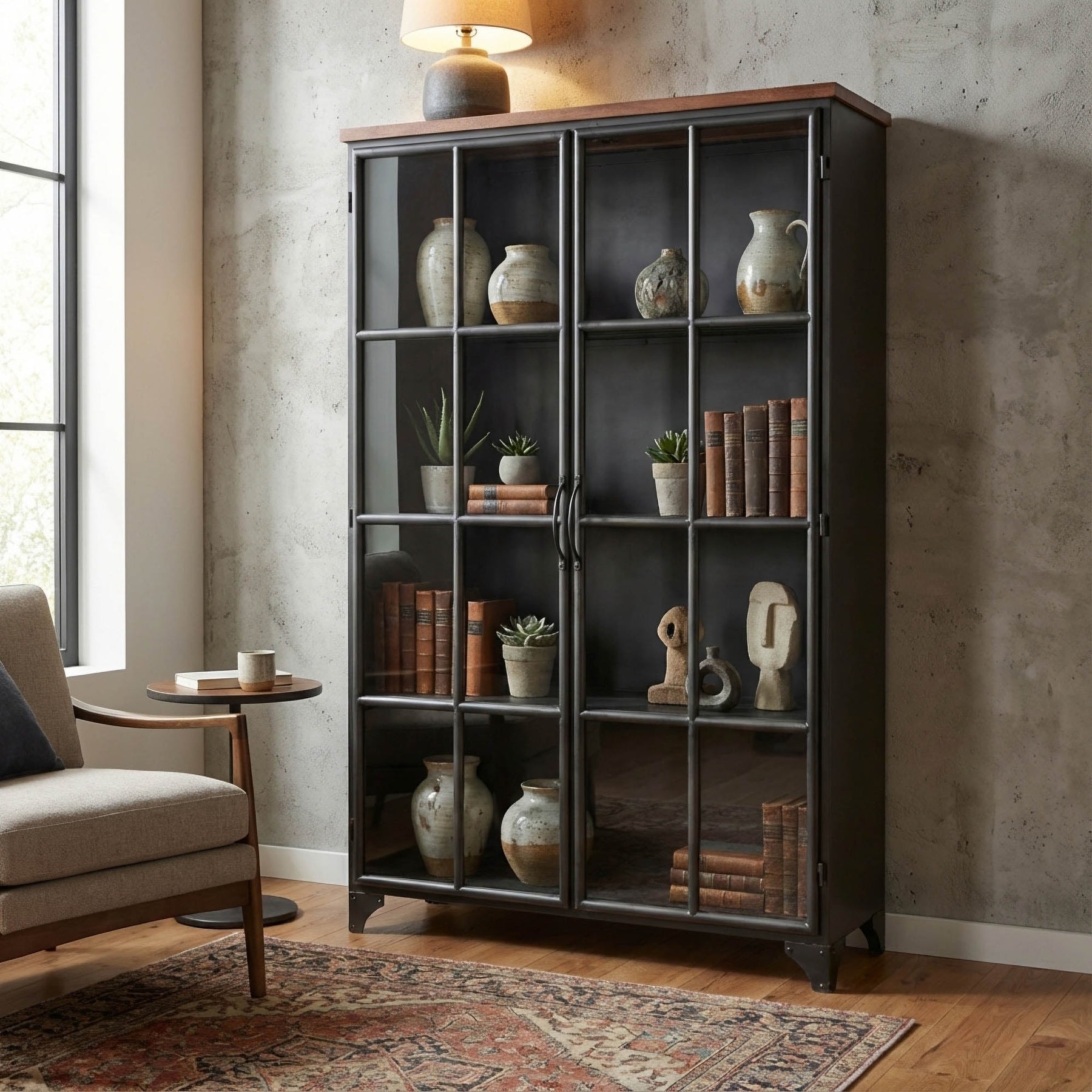 Tradition Display Cabinet - stylish cabinet for modern spaces | Image 2 | InSTYLE Home & Rugs