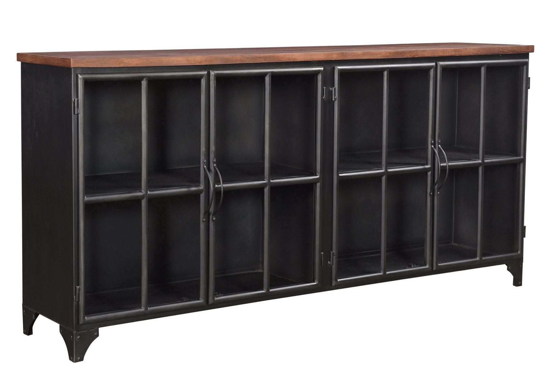 Tradition 4 Door Sideboard - sleek sideboard for storage | Image 3 | InSTYLE Home & Rugs