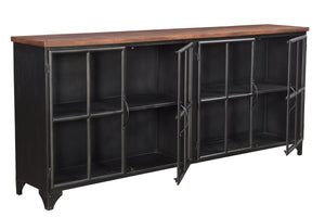 Tradition 4 Door Sideboard - sleek sideboard for storage | Image 4 | InSTYLE Home & Rugs