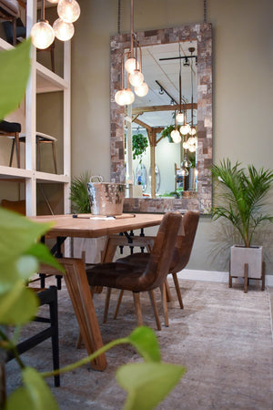 Arcadia Rectangle Mirror 84" - elegant mirror for adding style and light to any room | Image 10 | InSTYLE Home & Rugs