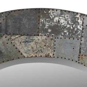 Arcadia Round Mirror 42" - full-length mirror for creating the illusion of space and light | Image 4 | InSTYLE Home & Rugs