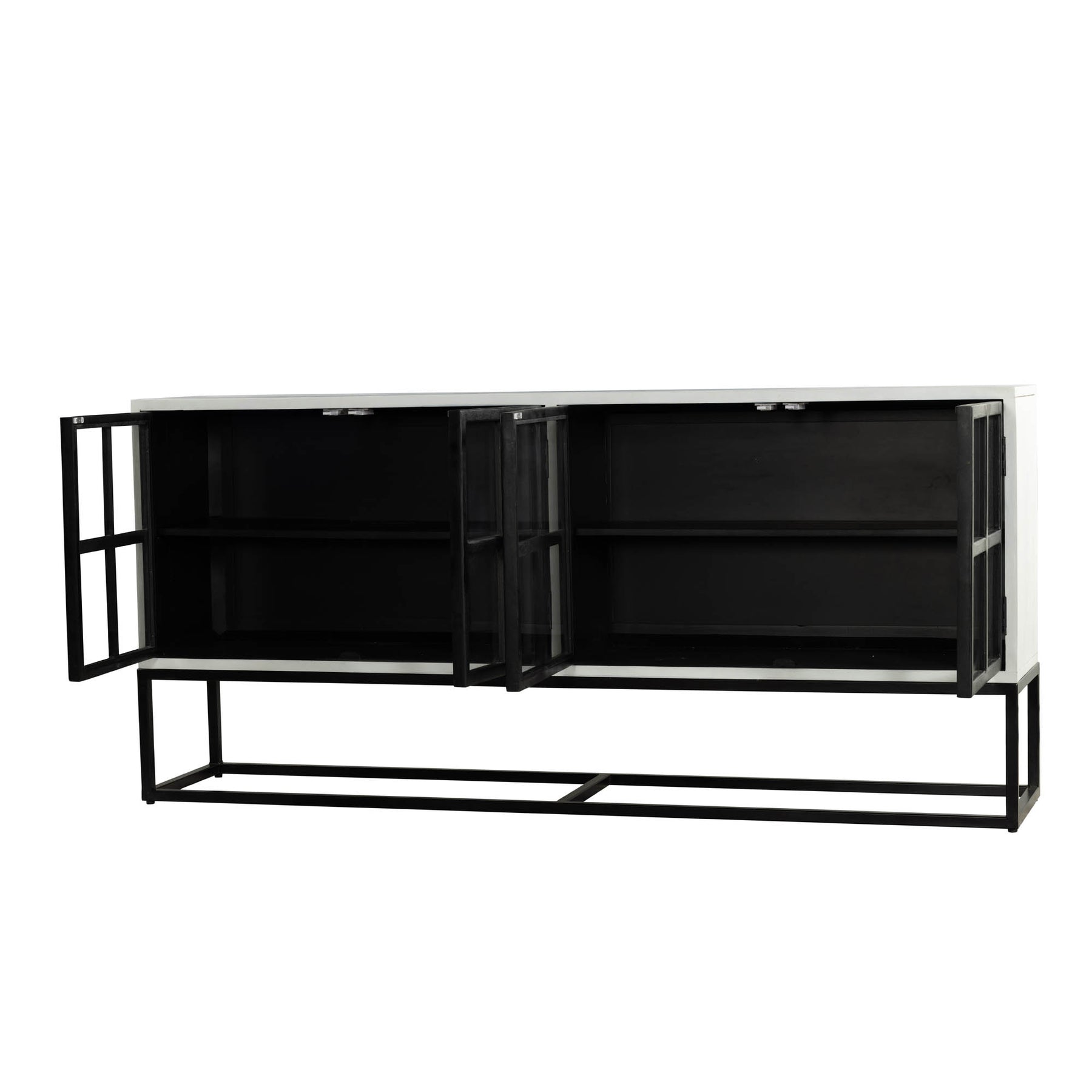 Caged Sideboard - sleek sideboard for storage | Image 4 | InSTYLE Home & Rugs