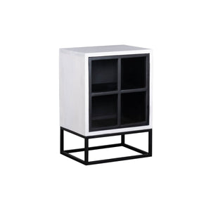 Caged Side Table - perfect for holding drinks, lamps, and other essentials | Image 1 | InSTYLE Home & Rugs