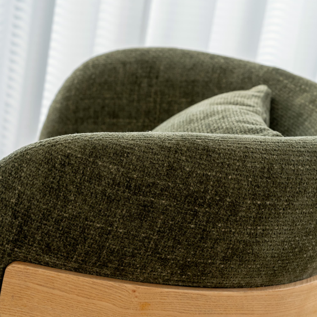 Arden Accent Chair - compact accent chair for adding personality to any room | Image 8 | InSTYLE Home & Rugs