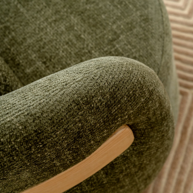 Arden Accent Chair - compact accent chair for adding personality to any room | Image 10 | InSTYLE Home & Rugs