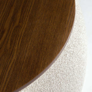 Ash Storage Ottoman — Performance Fabric with Walnut Oak Top - storage ottoman in performance fabric with a reversible oak top | Image 11 | InSTYLE Home & Rugs