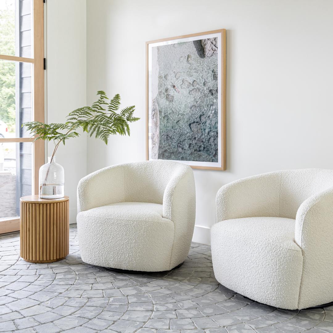Aspen Swivel Chair - comfortable seating for dining and office spaces | Image 6 | InSTYLE Home & Rugs
