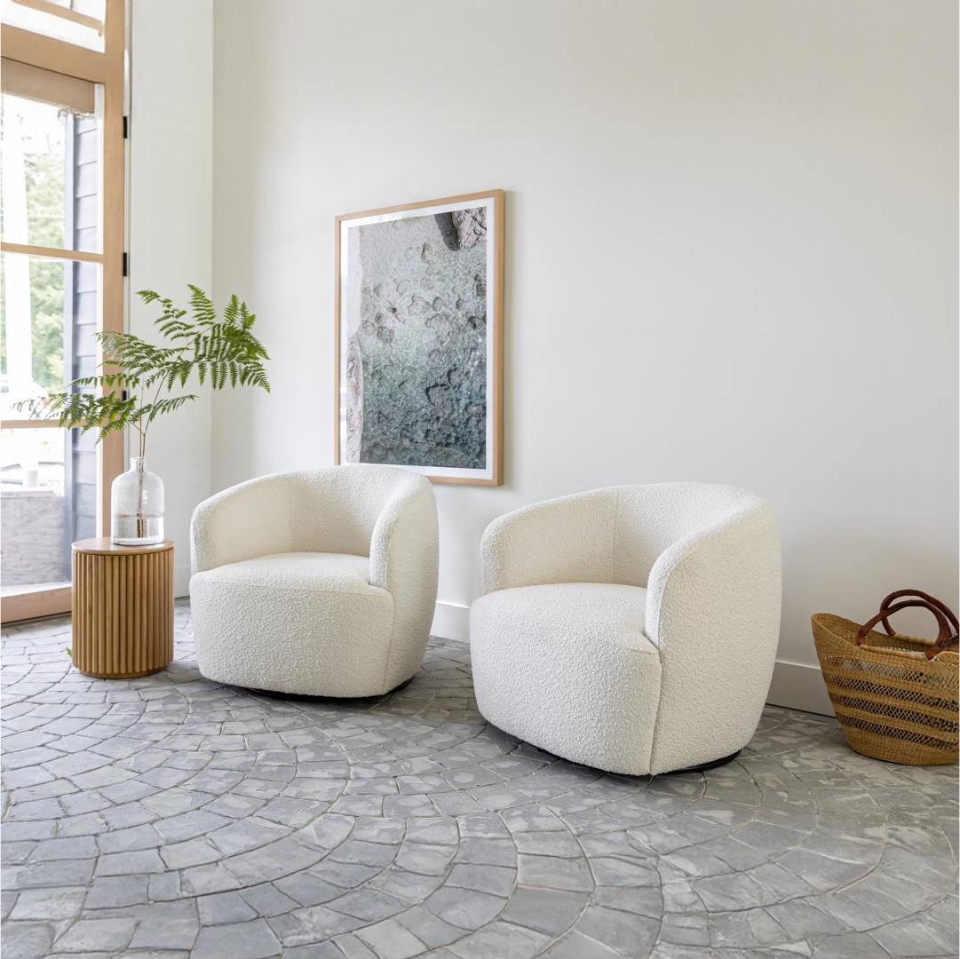 Aspen Swivel Chair - comfortable seating for dining and office spaces | Image 5 | InSTYLE Home & Rugs