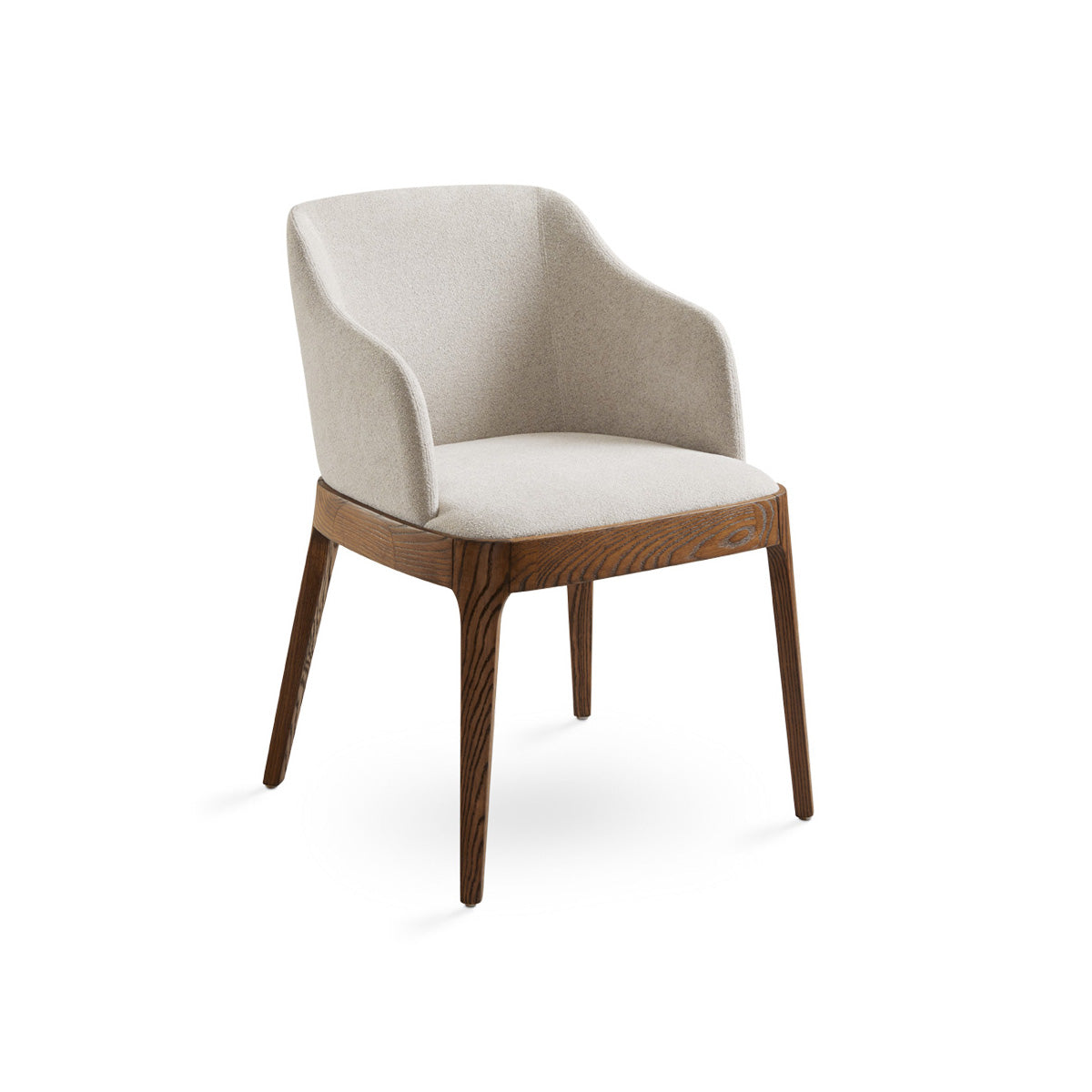 ANTONIA Dining Chair Light grey fabric | InSTYLE Home & Rugs