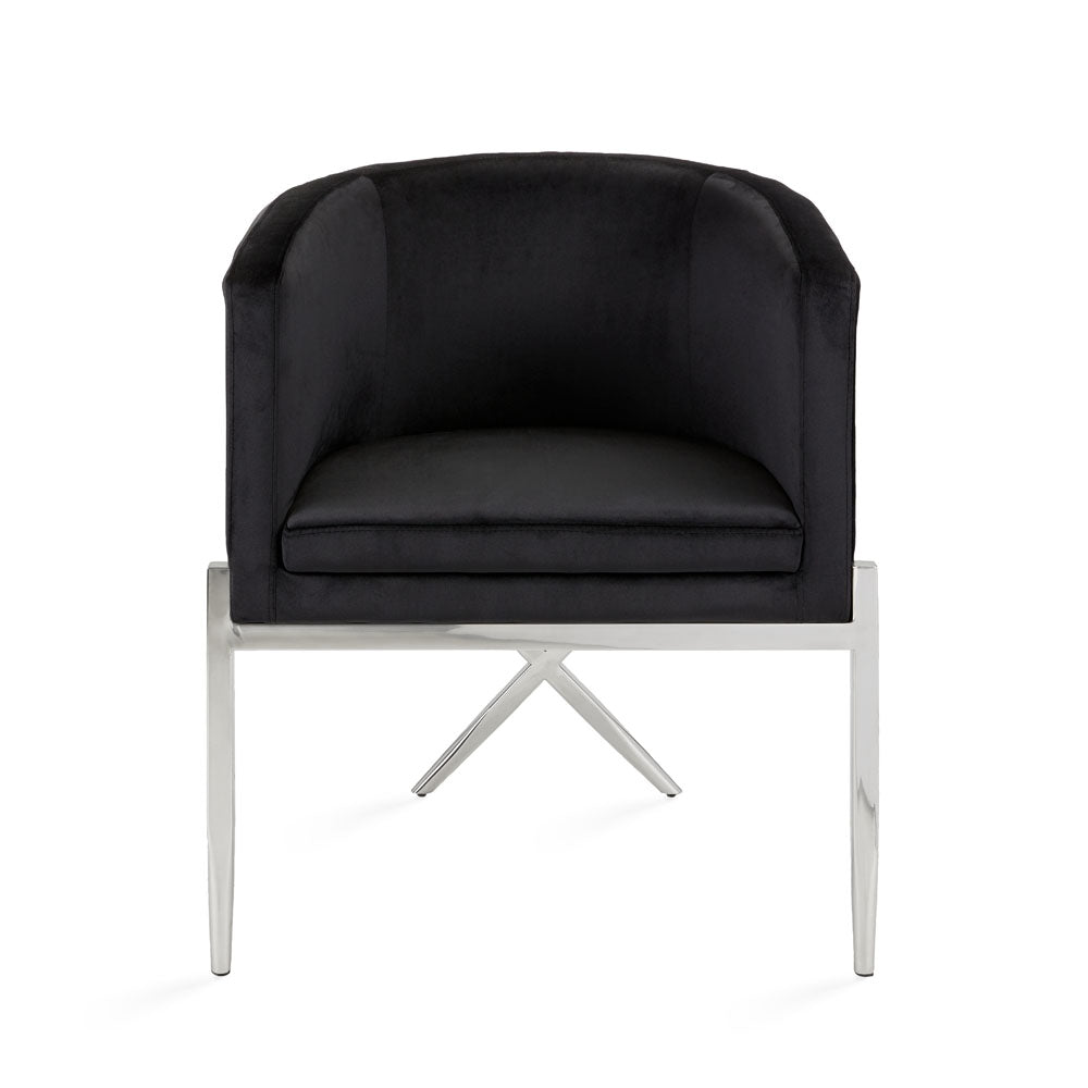 ANTON CHAIR Black Velvet | InSTYLE Home & Rugs