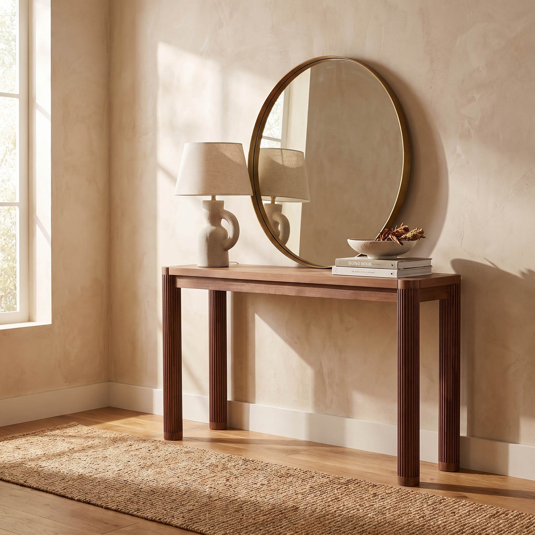 Barolo Console - compact console for organizing entryway or hallway essentials | Image 2 | InSTYLE Home & Rugs