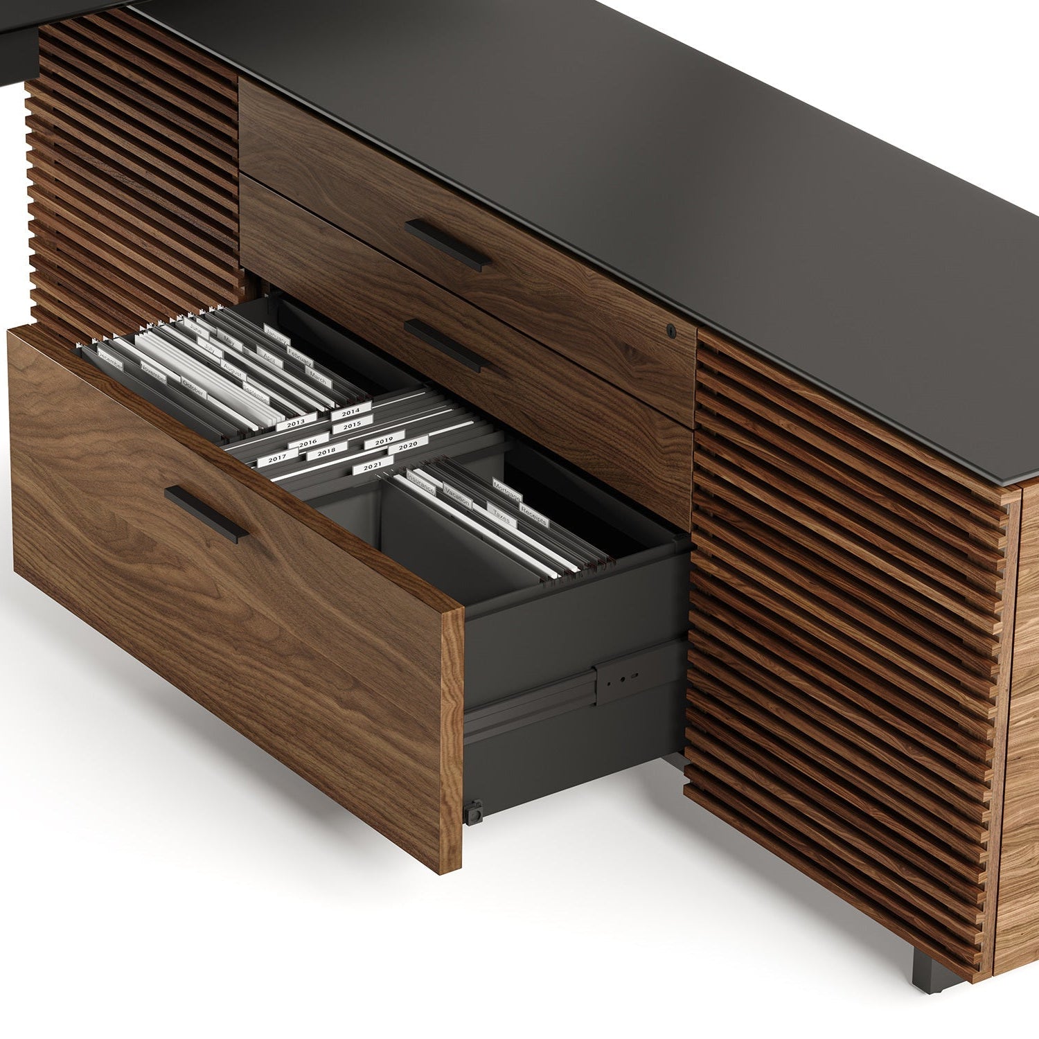 BDI Corridor L-Desk 6531 - stylish desk for modern spaces | Image 5 | InSTYLE Home & Rugs