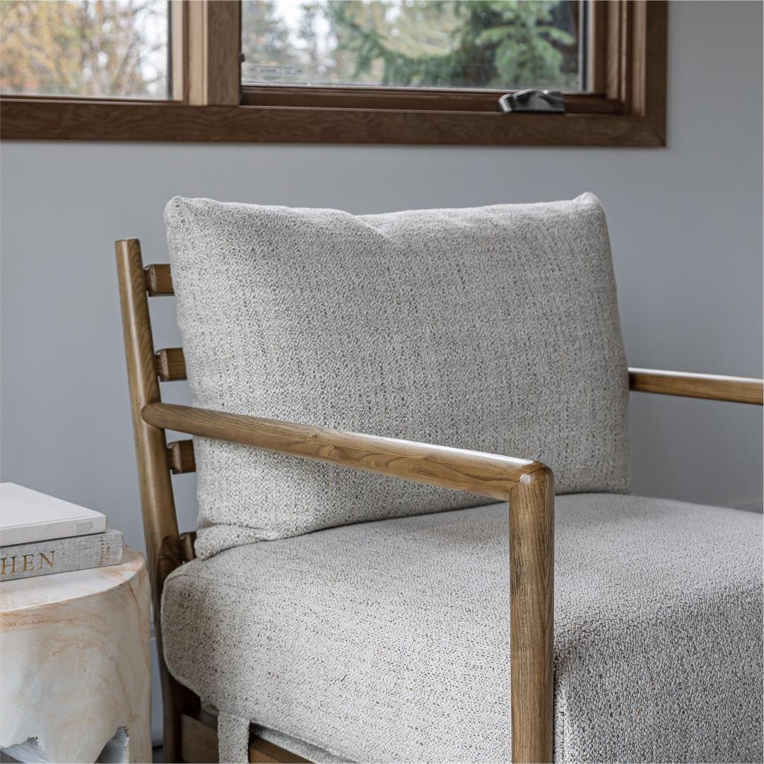 Brit Accent Chair - stylish accent chair to elevate your living room decor | Image 8 | InSTYLE Home & Rugs