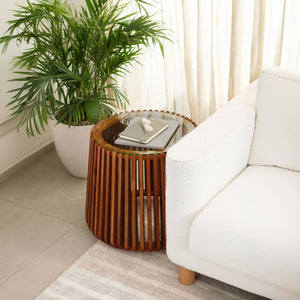 Bungalow Side Table - chic and functional side table for your living room | Image 2 | InSTYLE Home & Rugs
