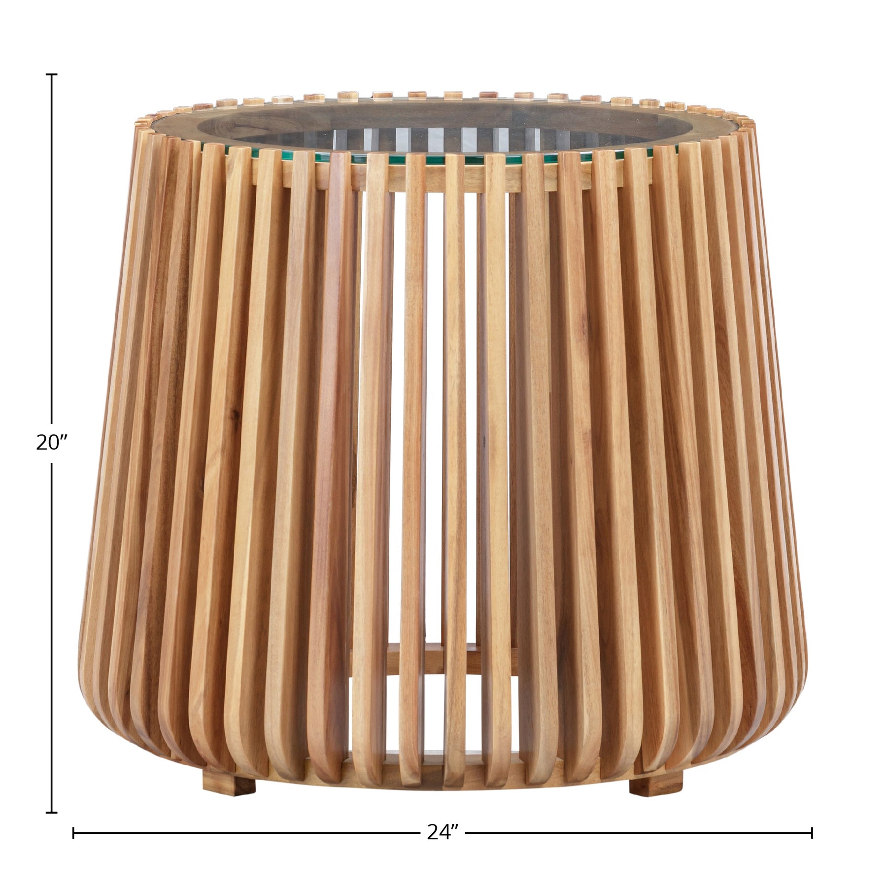 Bungalow Side Table - available in a variety of materials and styles | Image 3 | InSTYLE Home & Rugs