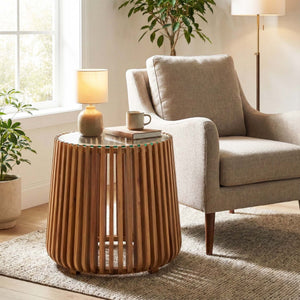 Bungalow Side Table - available in a variety of materials and styles | Image 2 | InSTYLE Home & Rugs