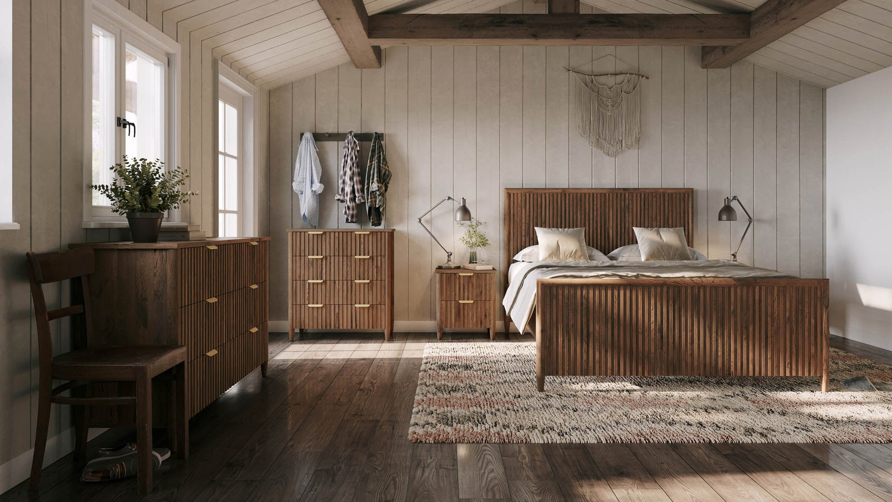 Britanica 2 Drawer Nightstand - functional nightstand for bedrooms | Image 9 | InSTYLE Home & Rugs
