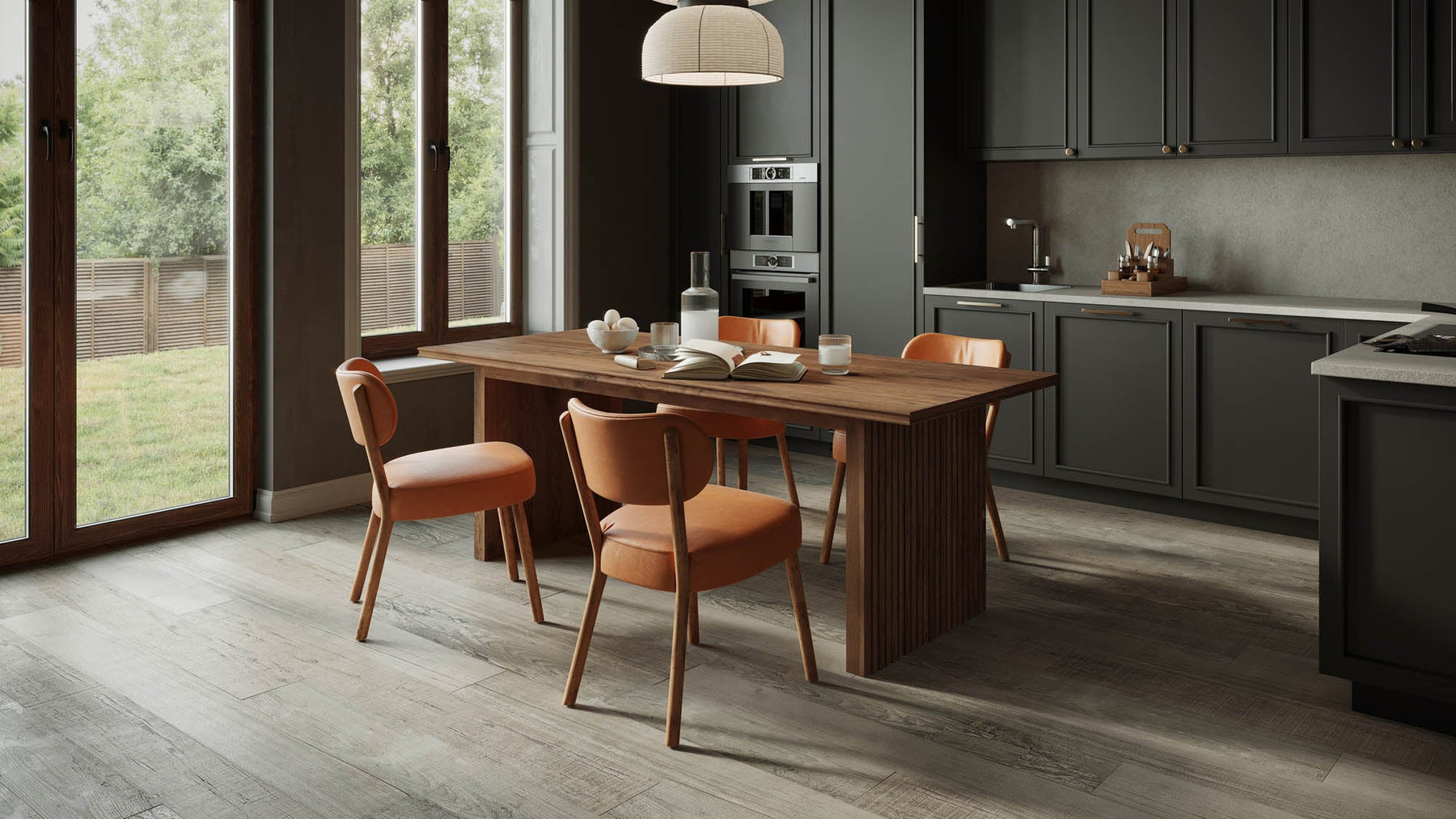 Britanica Dining Table - elegant seating for dining areas | Image 9 | InSTYLE Home & Rugs