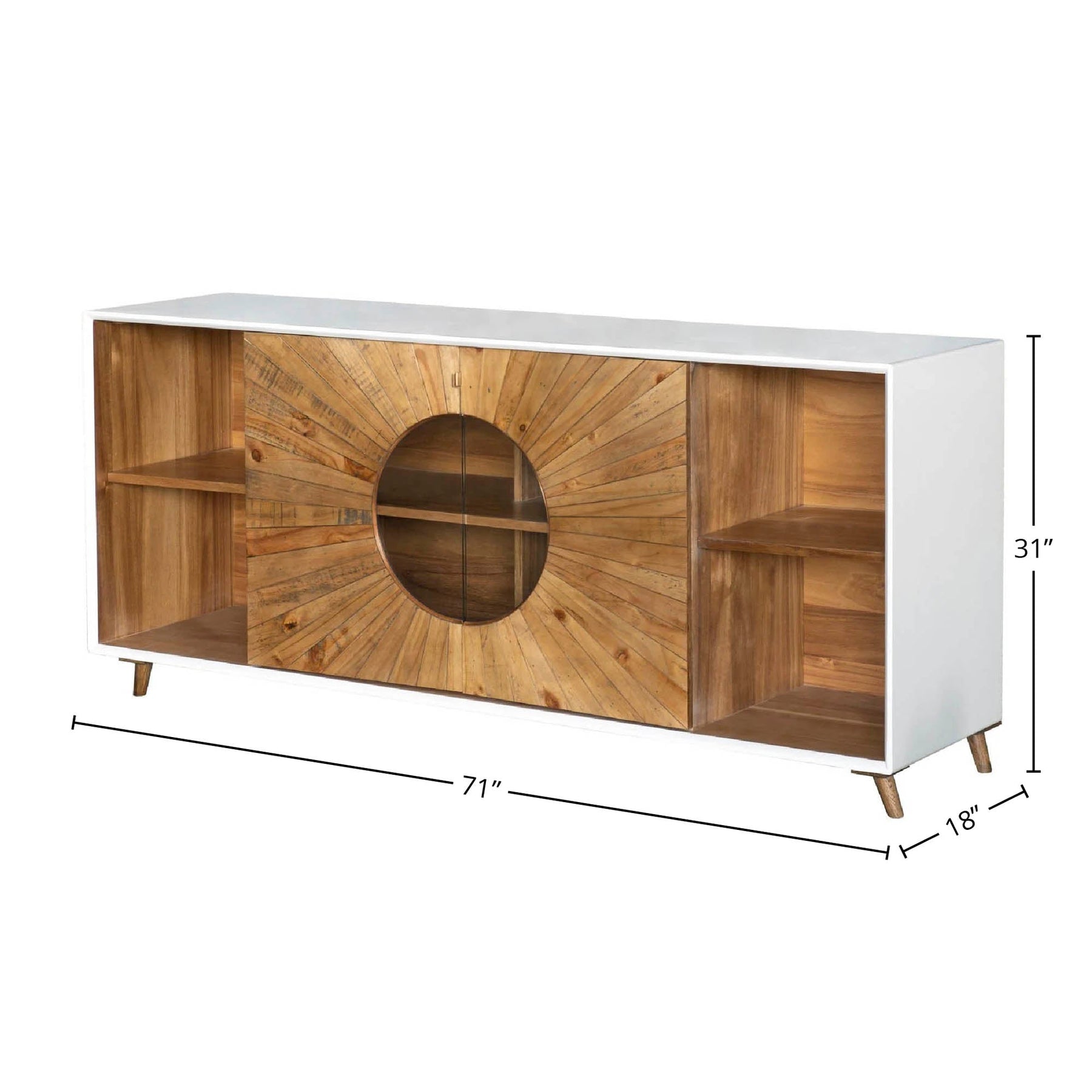 Casablanca Sideboard - sleek sideboard for storage | Image 2 | InSTYLE Home & Rugs
