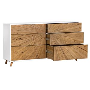 Casablanca 6 Drawer Dresser - sleek storage solutions for bedrooms | Image 6 | InSTYLE Home & Rugs