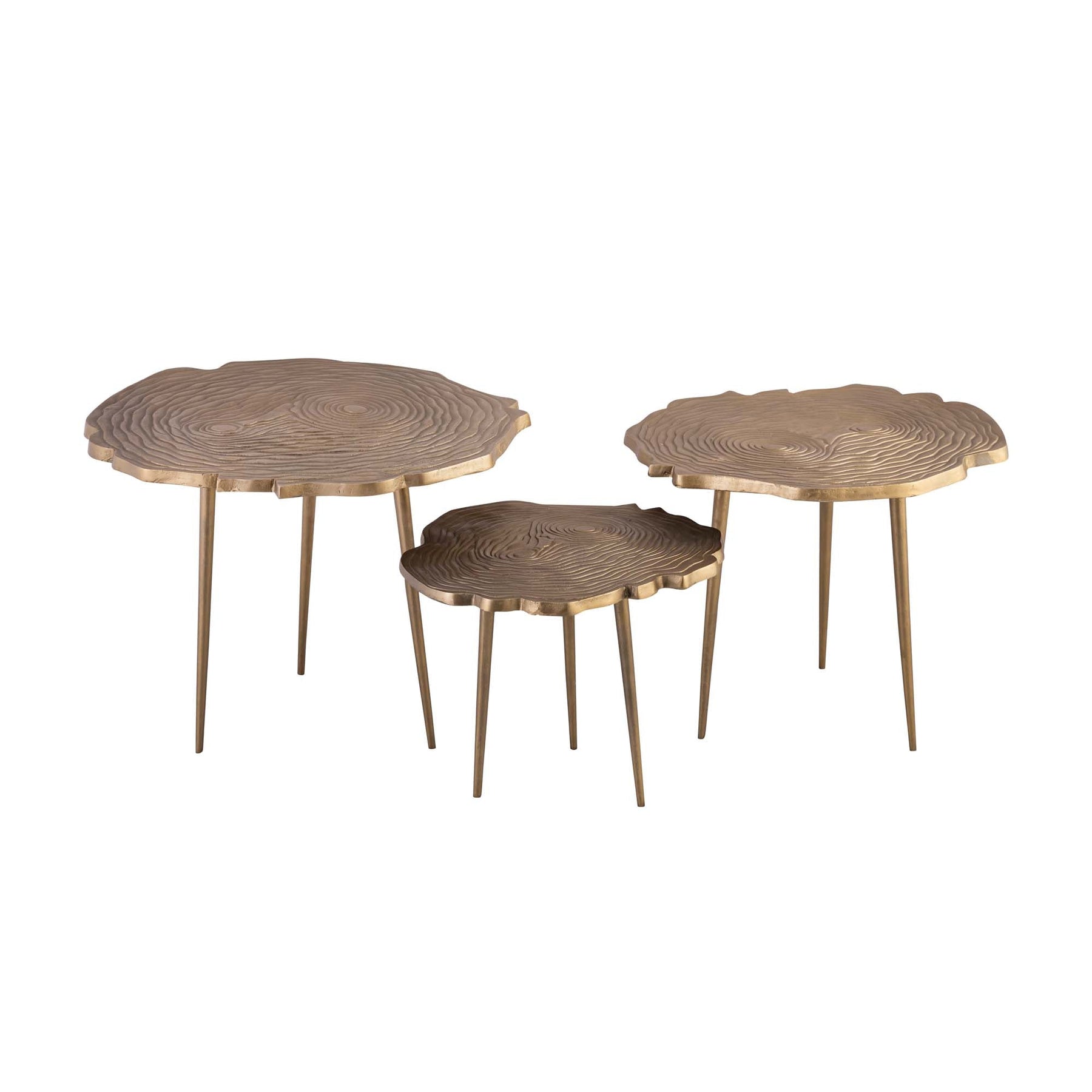 Sari Cluster Tables, Set of 3 - sleek design for modern homes | Image 1 | InSTYLE Home & Rugs