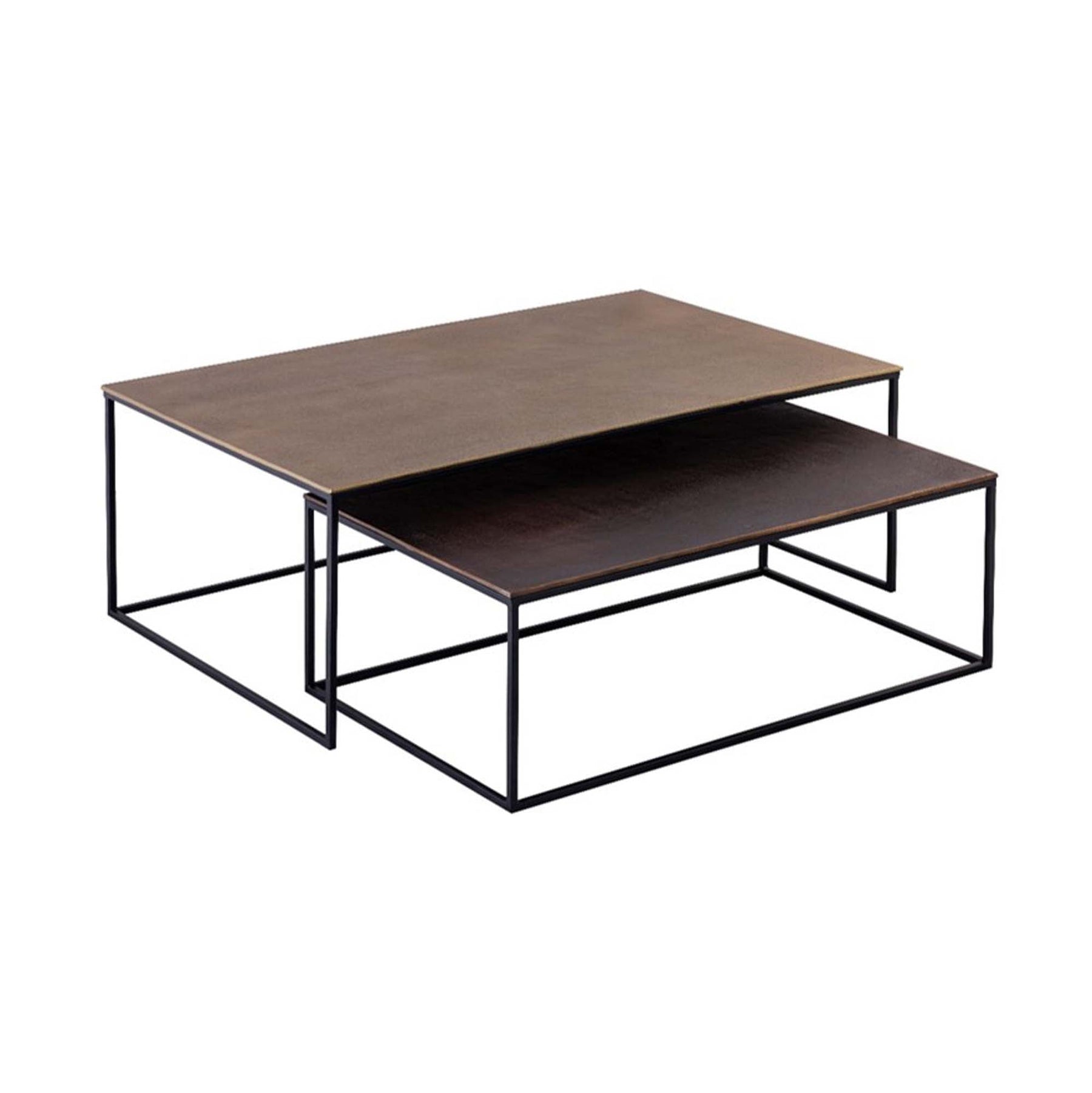 Sona Nesting Coffee Tables, Set of 2 - stylish tables for living rooms | Image 1 | InSTYLE Home & Rugs