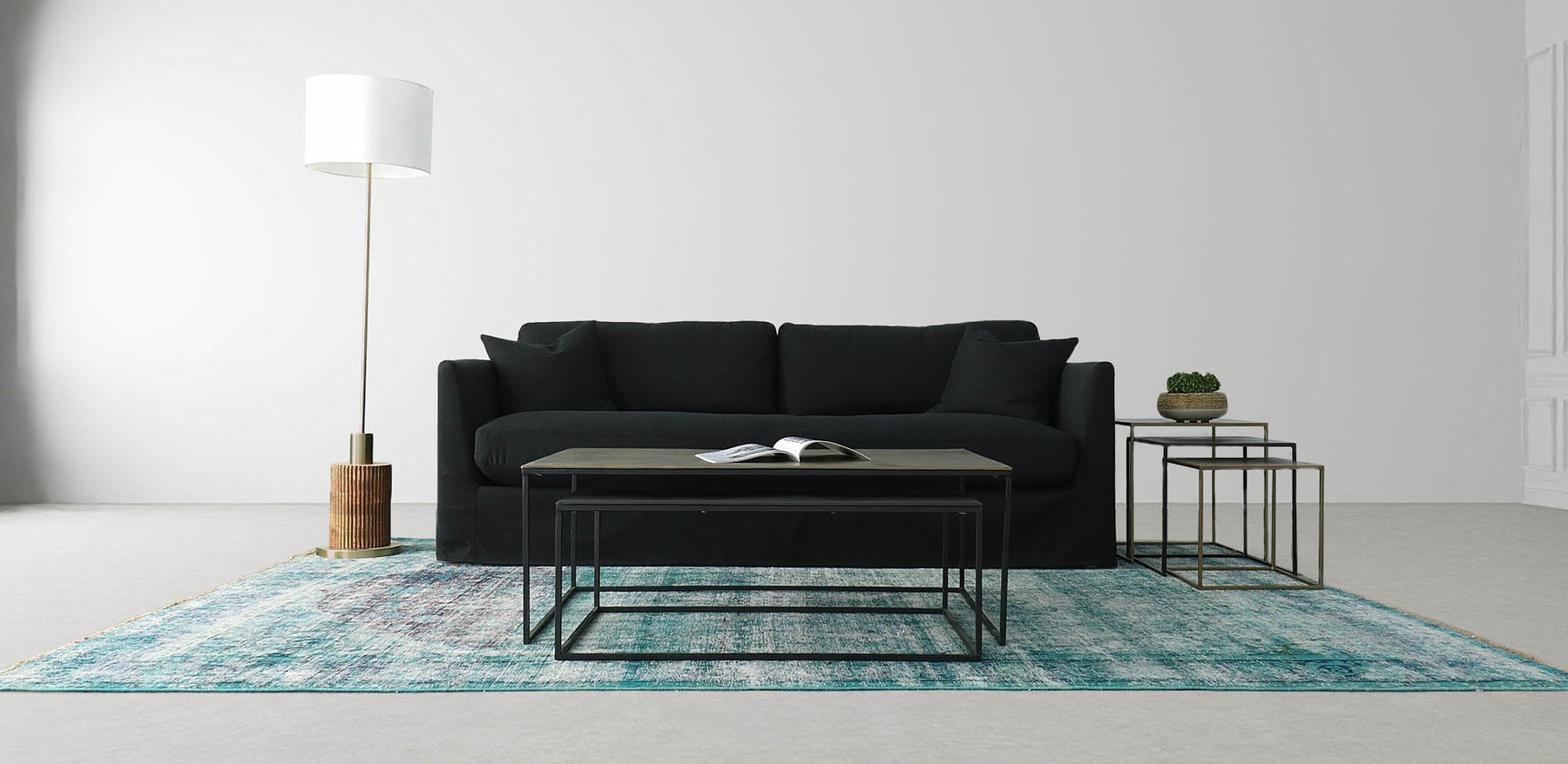 Sona Nesting Coffee Tables, Set of 2 - stylish tables for living rooms | Image 5 | InSTYLE Home & Rugs