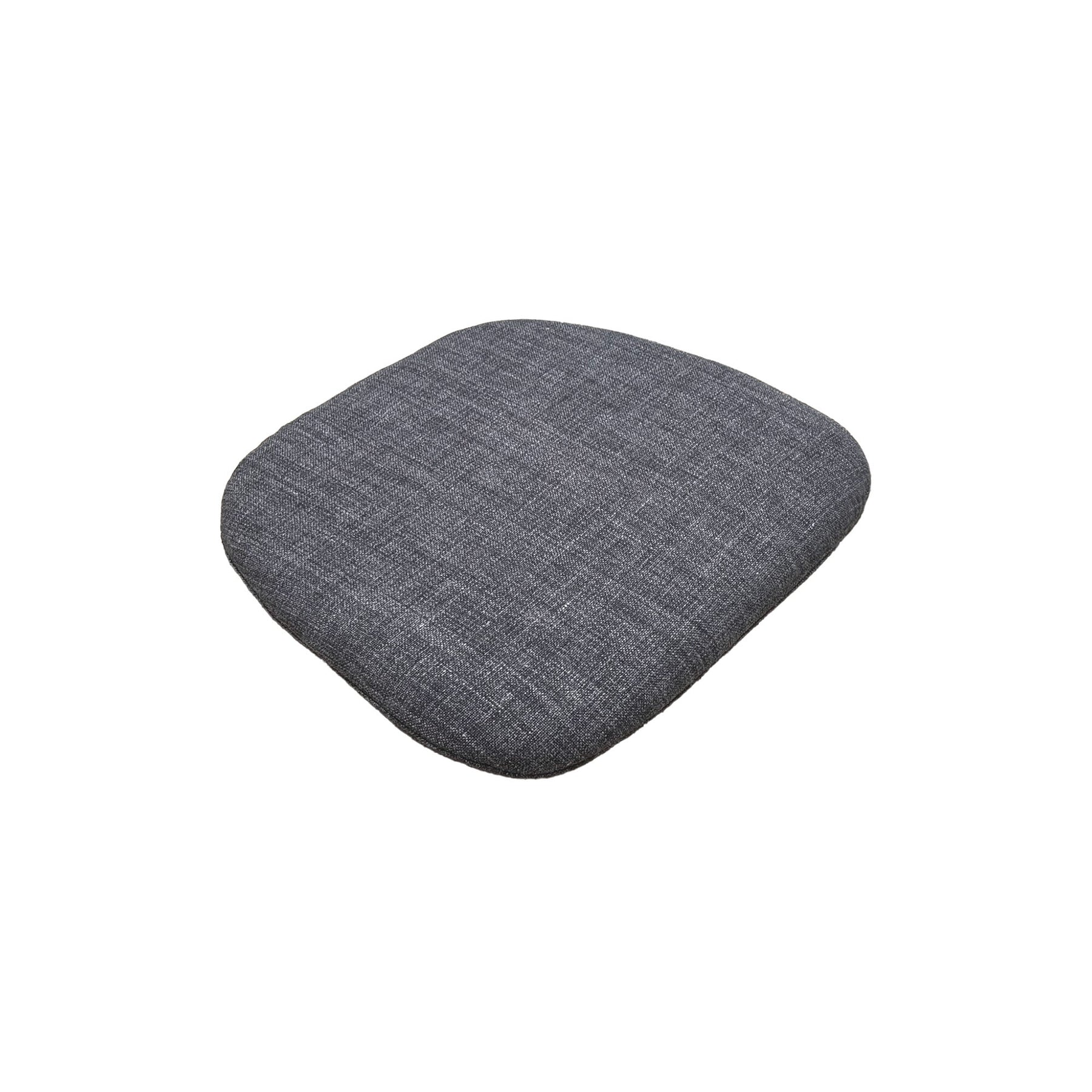 Metal Crossback Chair with Grey Fabric Seat Cushion - comfortable seating for dining and office spaces | Image 5 | InSTYLE Home & Rugs