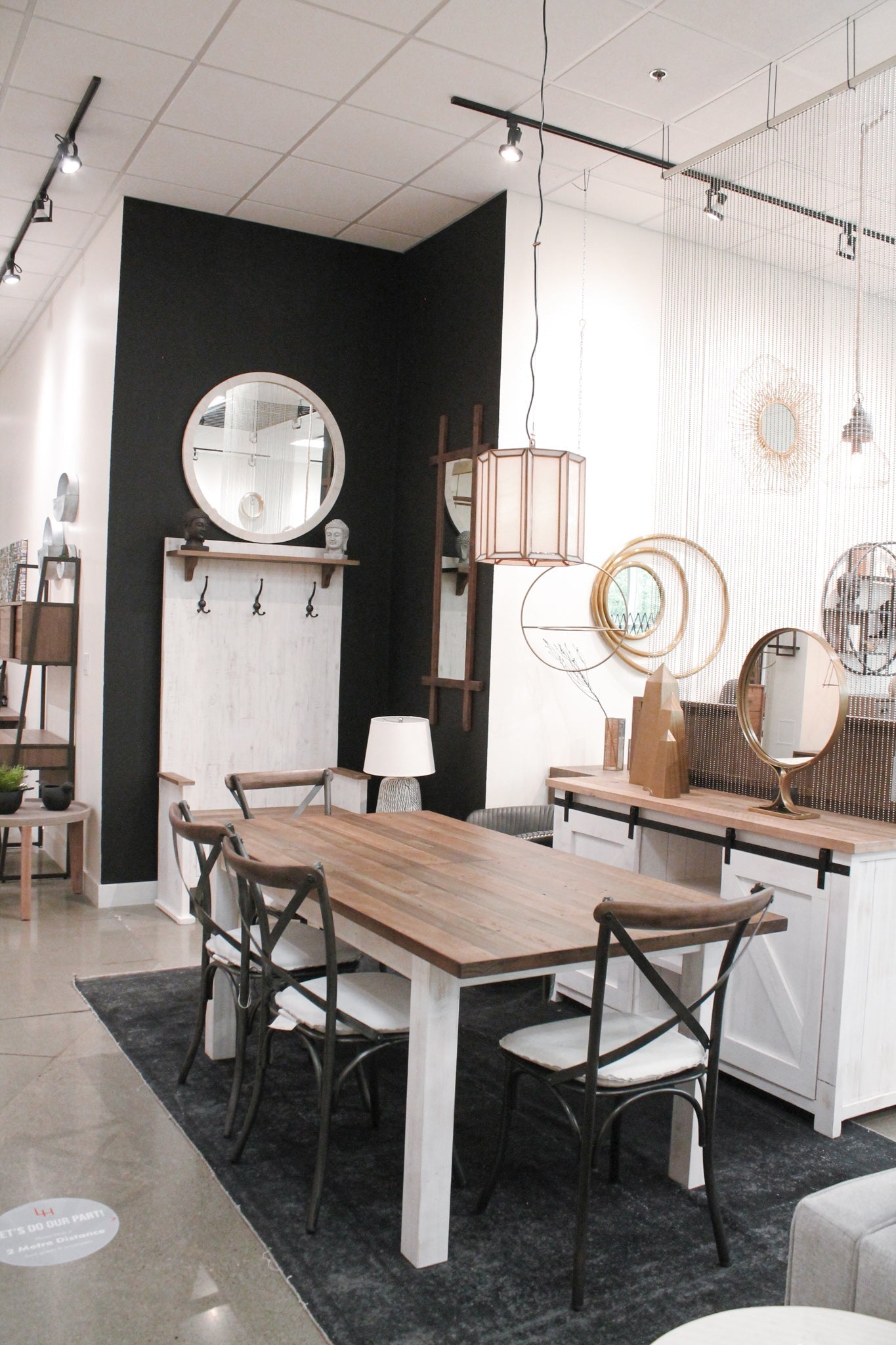 Metal Crossback Chair with White Seat Cushion - variety of styles from classic to contemporary | Image 3 | InSTYLE Home & Rugs