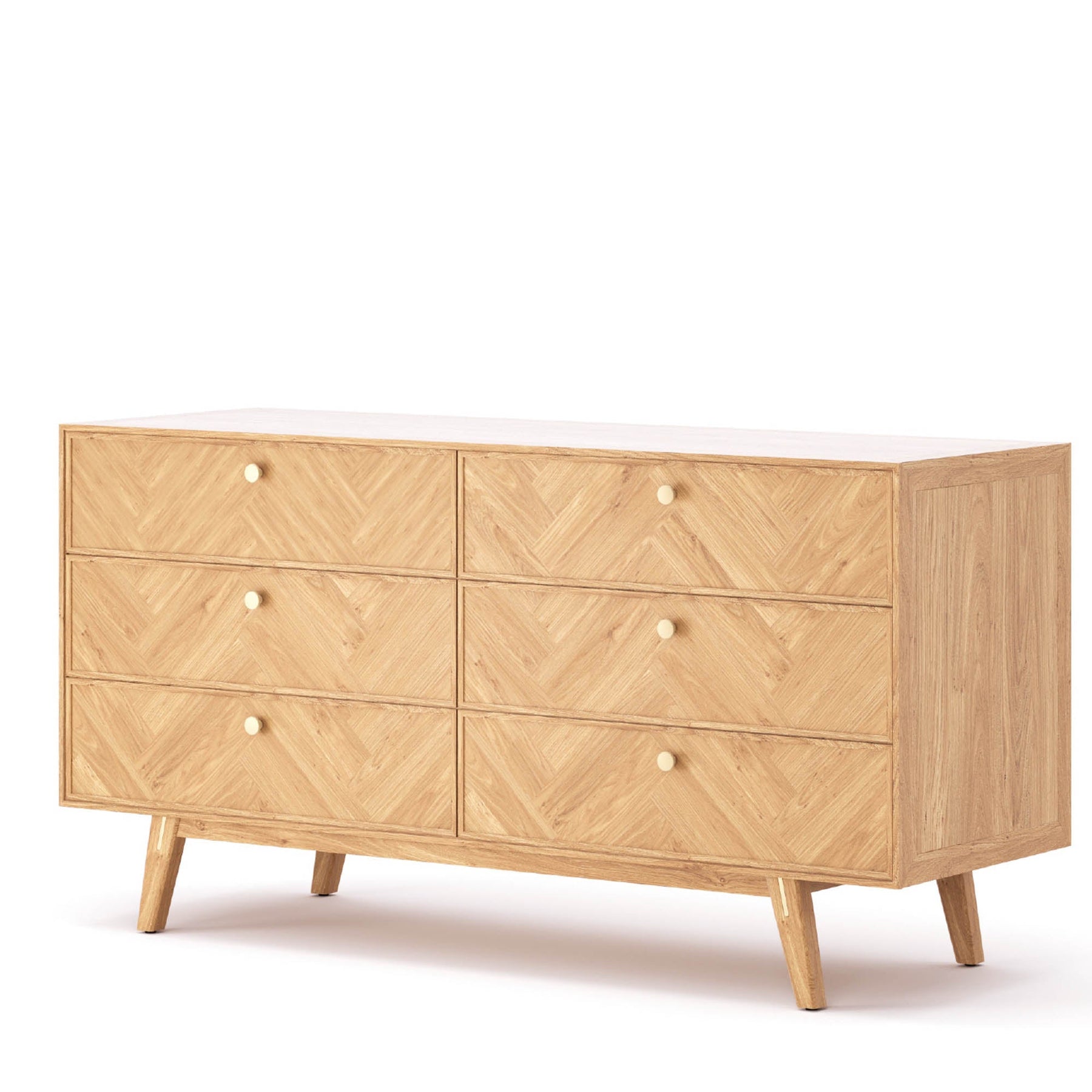 Colton 6 Drawer Dresser - stylish dresser with modern flair | Image 1 | InSTYLE Home & Rugs