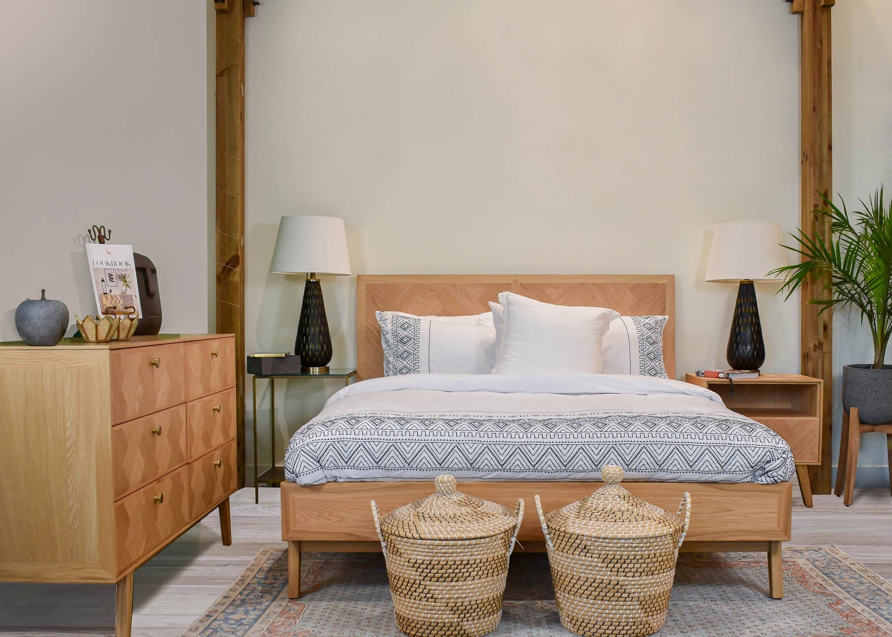 Colton 6 Drawer Dresser - stylish dresser with modern flair | Image 5 | InSTYLE Home & Rugs