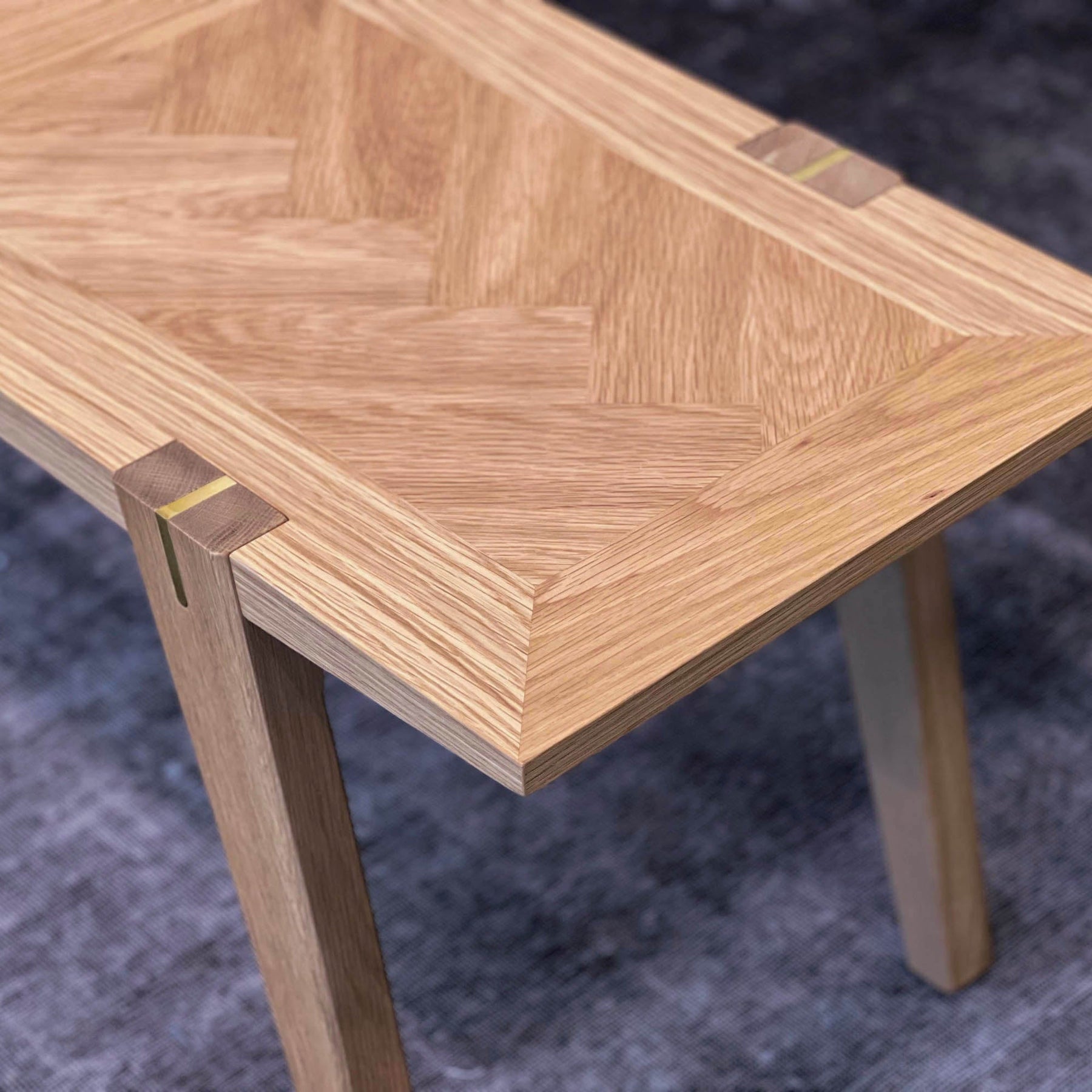 Colton Large Dining Bench w/ Brass - comfortable dining experience | Image 3 | InSTYLE Home & Rugs