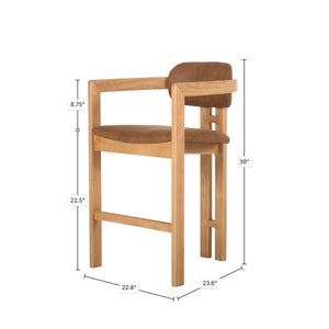 Monterrey Counter Stool - perfect for modern counters | Image 3 | InSTYLE Home & Rugs