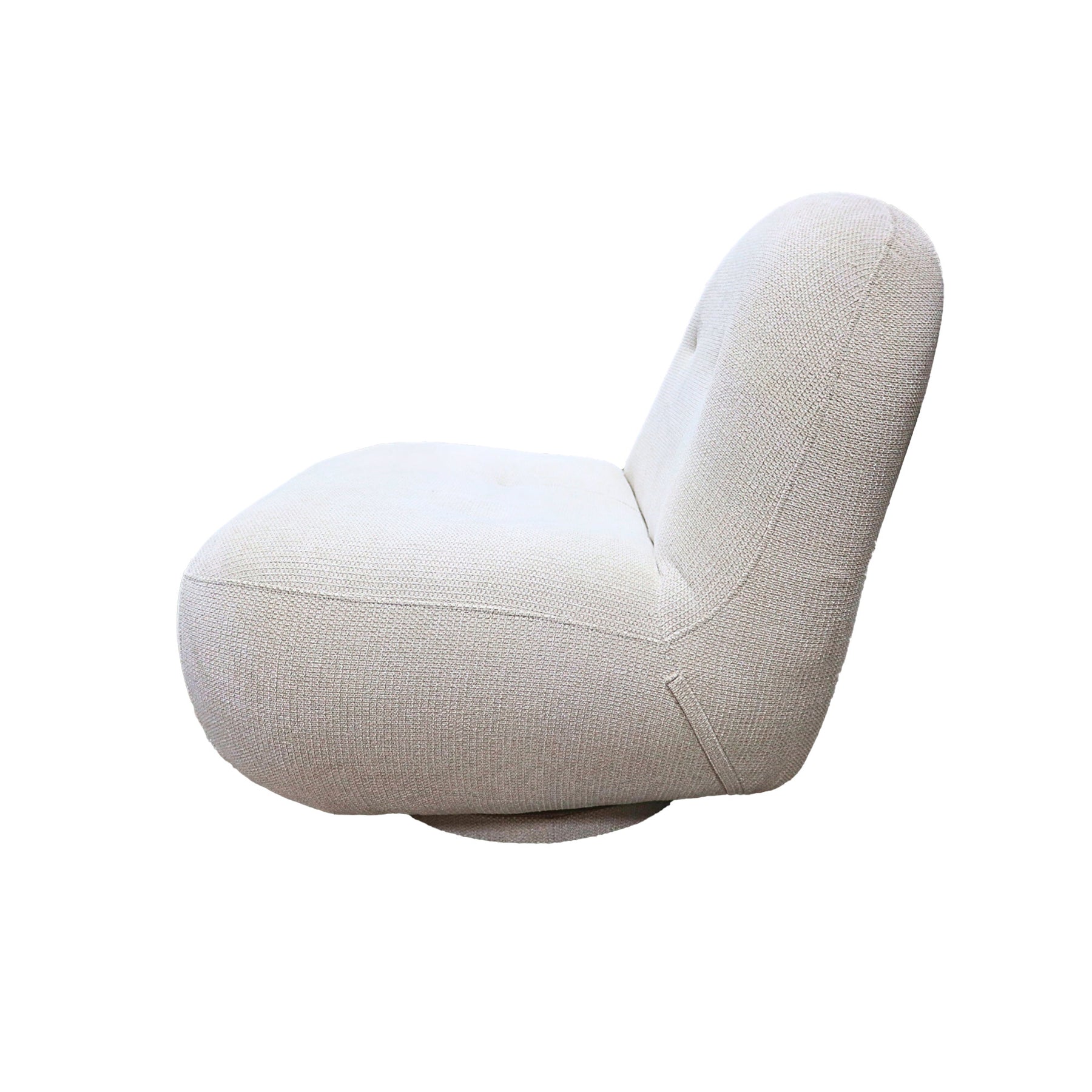 Creed Swivel Club Chair - durable construction for long-lasting use | Image 3 | InSTYLE Home & Rugs