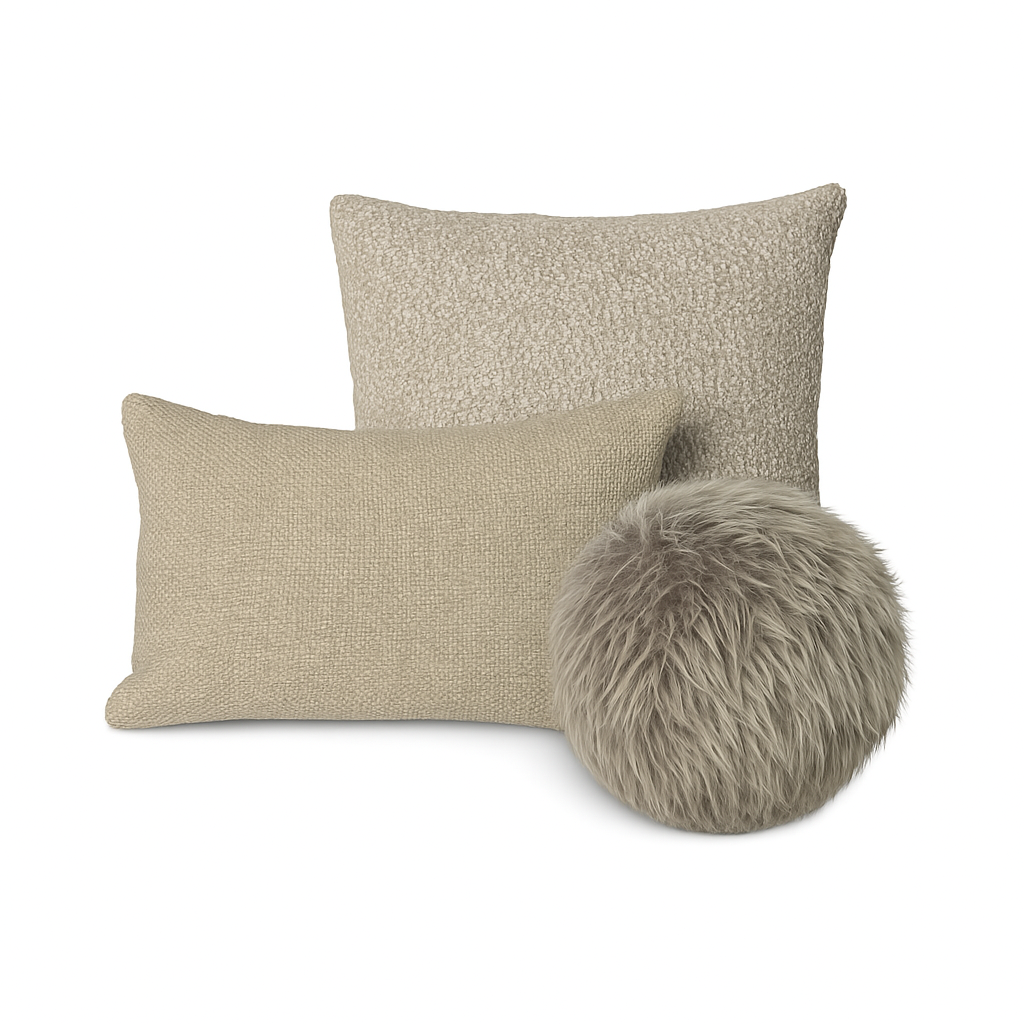 Crush Cushions (Set of 3) - stylish decor pieces to elevate any room’s ambiance | Image 1 | InSTYLE Home & Rugs