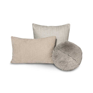 Crush Cushions (Set of 3) - stylish decor pieces to elevate any room’s ambiance | Image 1 | InSTYLE Home & Rugs