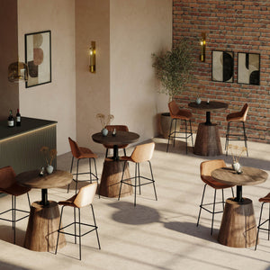 Bronx Crank Bistro Table - perfect for hallway decor | Image 10 | InSTYLE Home & Rugs
