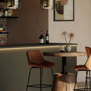 Bronx Crank Bistro Table - perfect for hallway decor | Image 14 | InSTYLE Home & Rugs