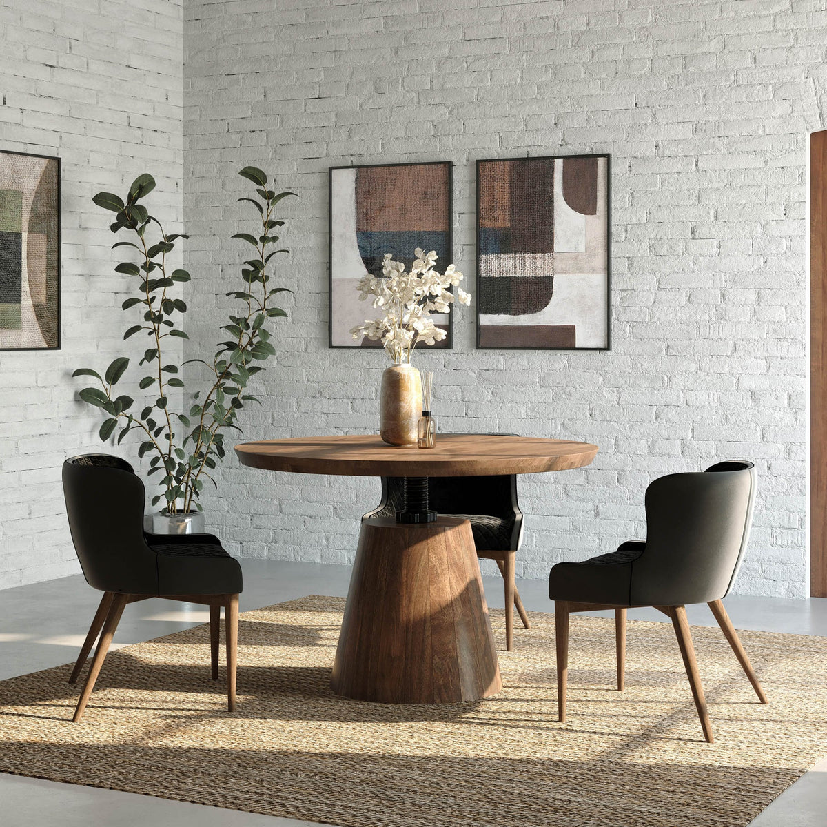 Bronx Crank Dining Table - comfortable dining experience | Image 9 | InSTYLE Home & Rugs