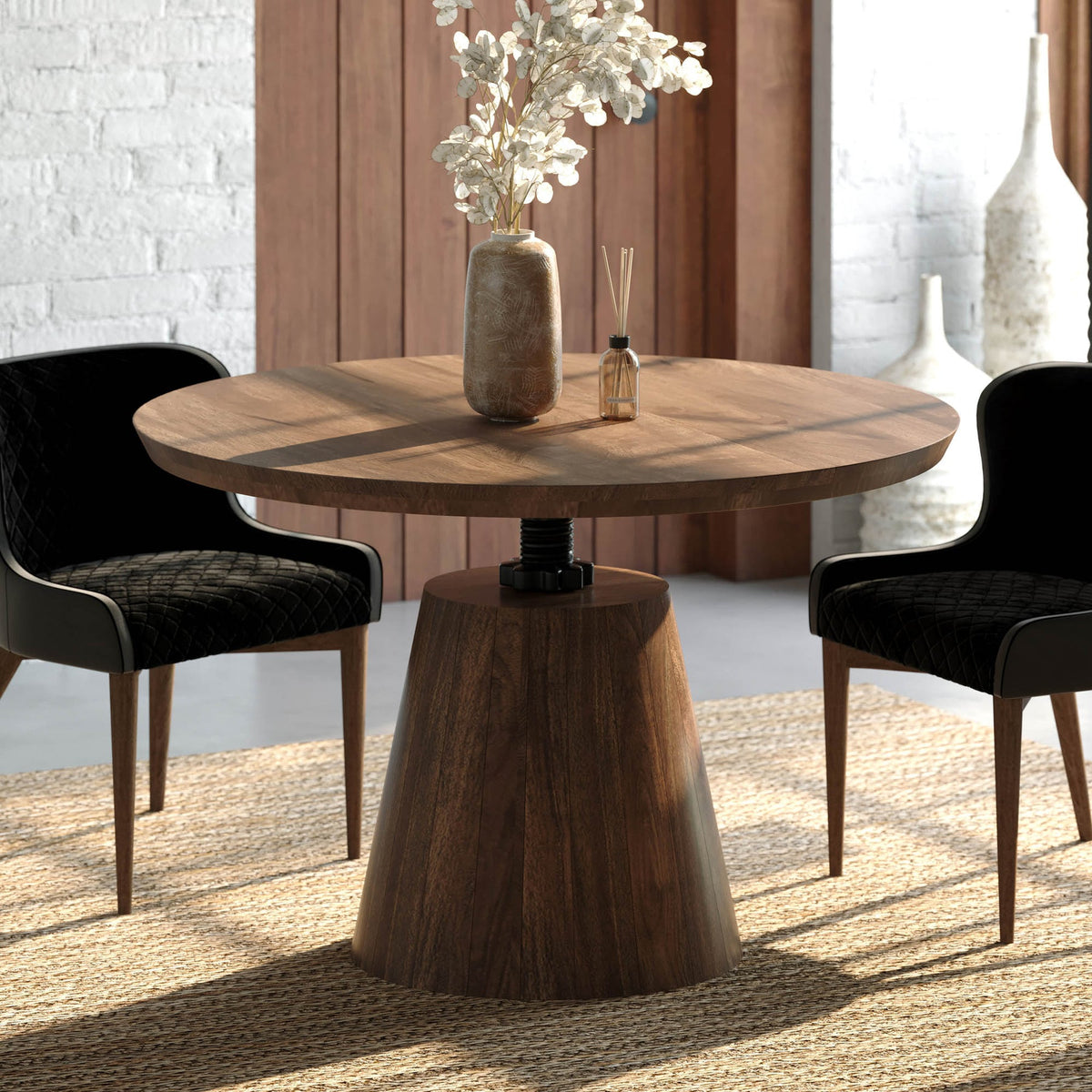 Bronx Crank Dining Table - comfortable dining experience | Image 13 | InSTYLE Home & Rugs