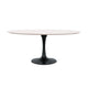 Aspen Oval Dining Table with Metal Base