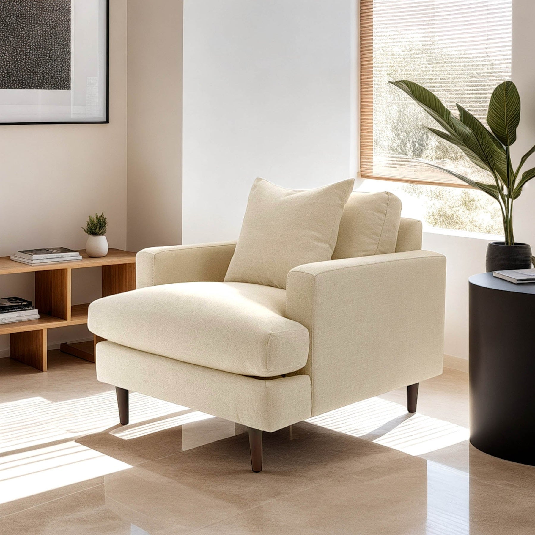 Custom Martha Club Chair Frame - durable construction for long-lasting use | Image 2 | InSTYLE Home & Rugs