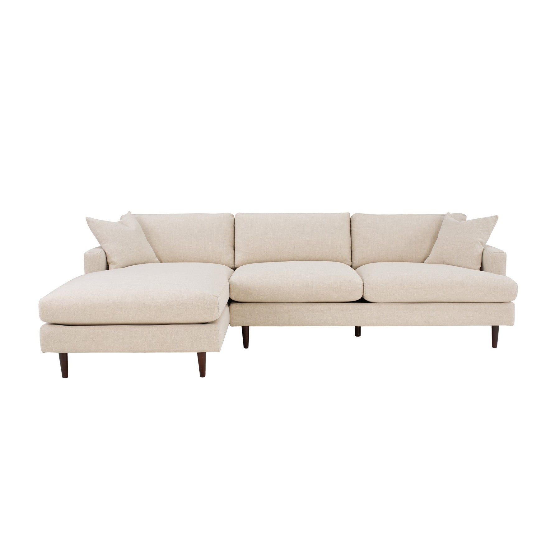 Custom Martha Left Sectional Sofa Frame - comfortable sofa for modern living | Image 4 | InSTYLE Home & Rugs